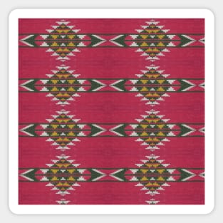 Textured Navajo Pattern Sticker